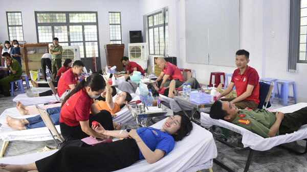 Ban Chỉ đạo vận động hiến máu tình nguyện phường Đăk Bla tổ chức Ngày hội hiến máu tình nguyện năm 2026